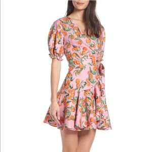 finders keepers wrap dress